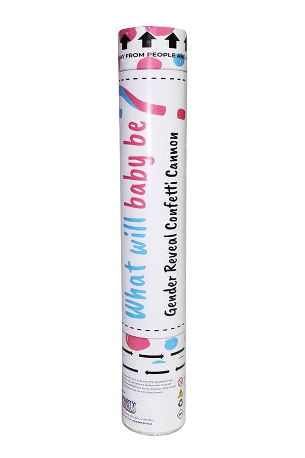 GENDER REVEAL CANNON-BLUE CONFETTI 1CTP