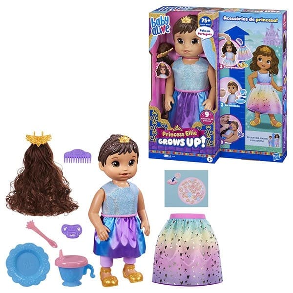 BABY ALIVE PRINCESS ELLIE ISABELLA GROWS