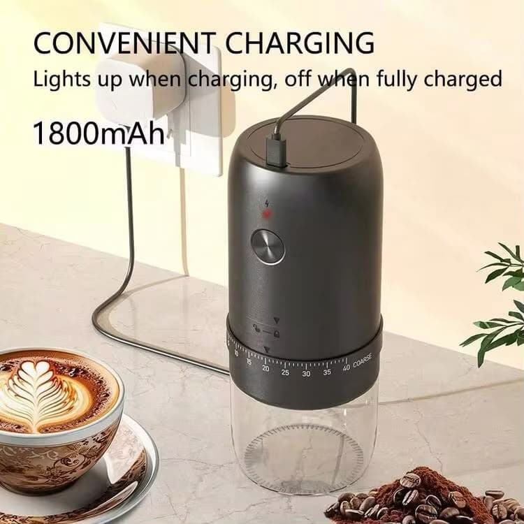 MULTIFUNTIONAL COFFEE GRINDER RECHARGEABLE