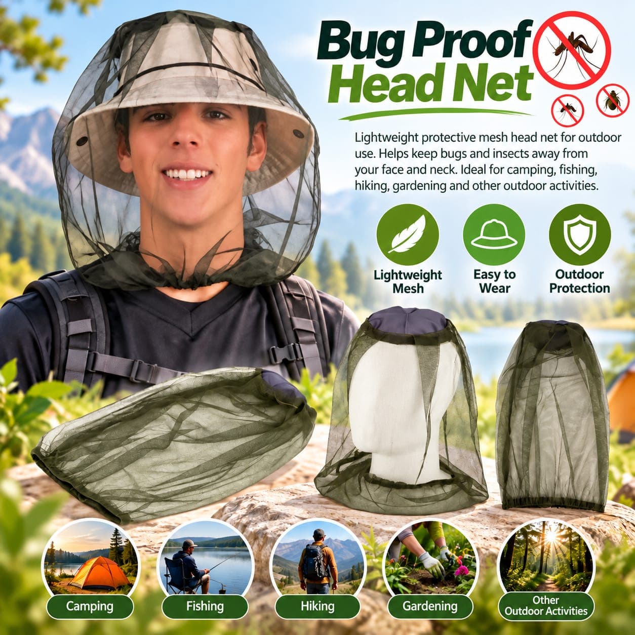 BUG PROOF HEAD NET
