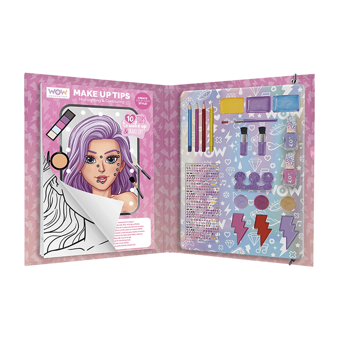 Wow Generation Make Up Colouring Book