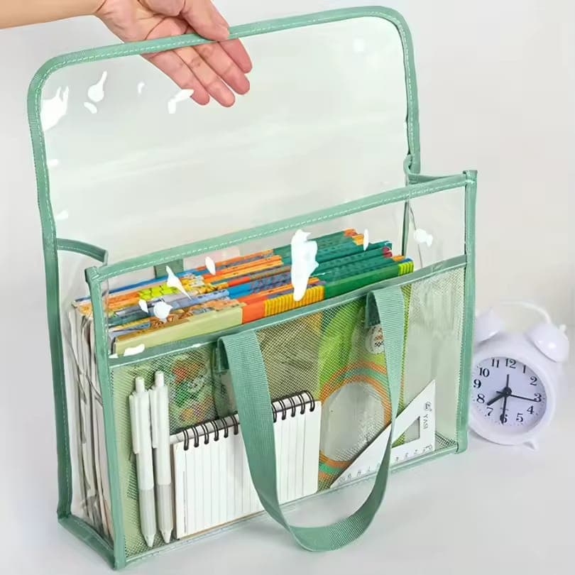 Large Capacity Portable Transparent Waterproof Tote Bag