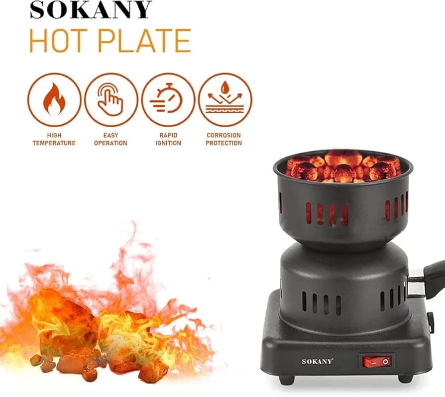 Sokany Electric Charcoal Burner Hot Plate