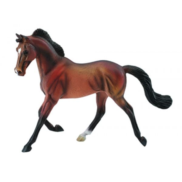 Collecta Horses XL Thoroughbred Bay Mare