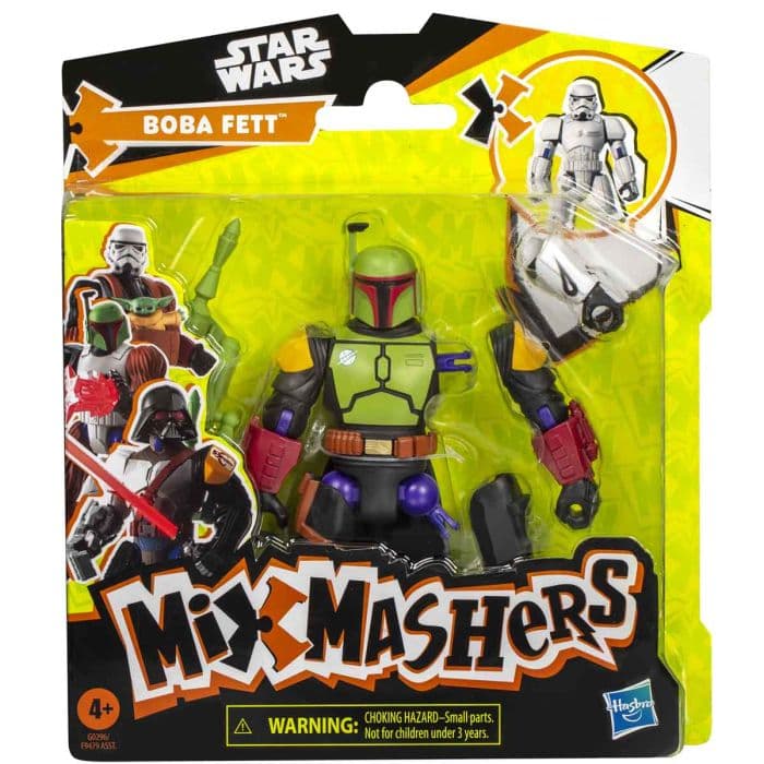 STAR WARS MIXMASHERS BOBA FETT BASIC FIGURE