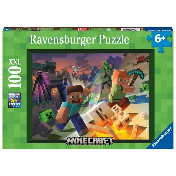 Ravensburger 100pc XXL Monster Minecraft
