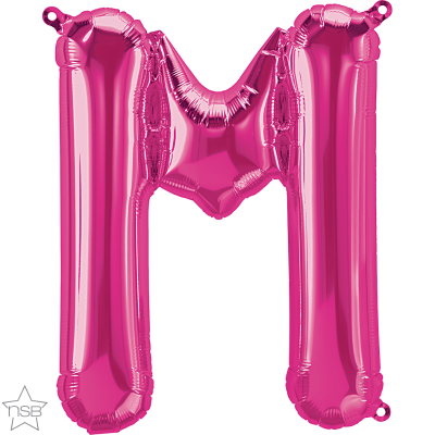 34 INCH FOIL MAGENTA LETTERS 1CTP