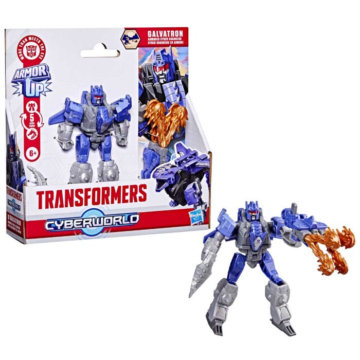 TRANSFORMERS CYBERWORLD ARMOR GALVATRON