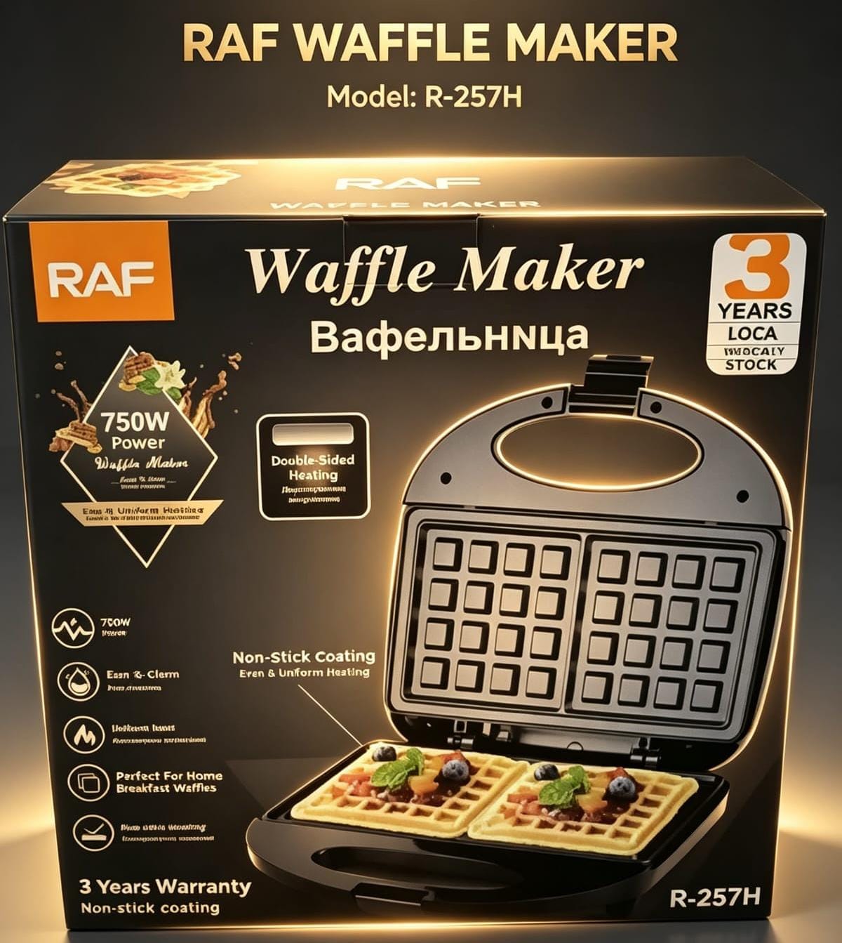 RAF Waffle Maker