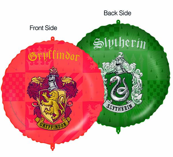 18 INCH FOIL RND HOGWARTS HOUSE 1CTP
