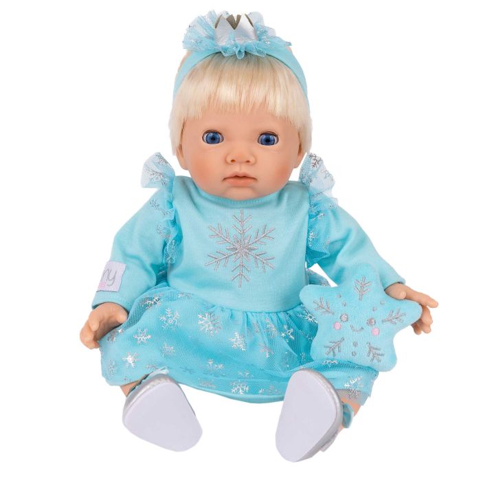 Tiny Treasure Doll Snowflake Baby Care Set