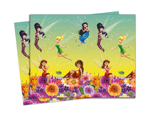 FAIRIES MAGIC PLASTIC TABLECOVER 120X180CM 1CT