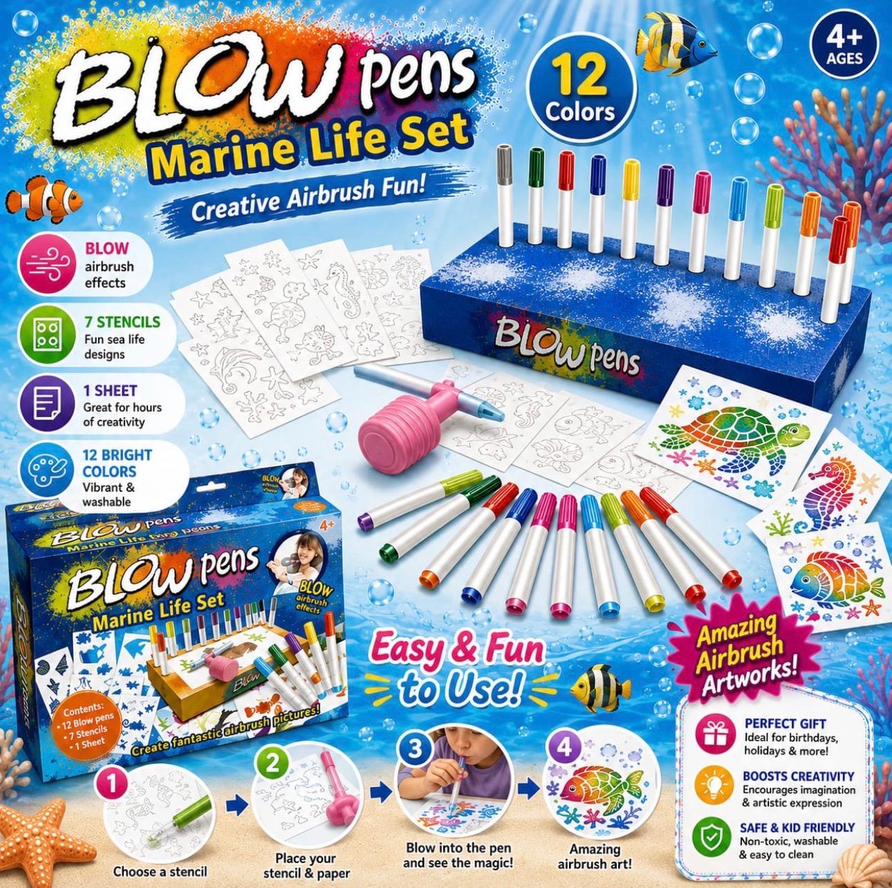 Blow Pen Sets