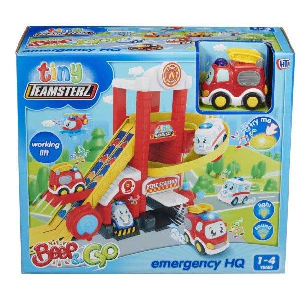 Teamsterz Beep N Go Emergency HQ With 1 Car