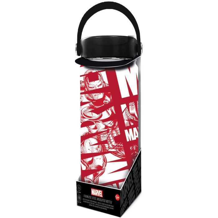 MARVEL AVENGERS DW STAINLS STL HYDRO BOTTLE 530ML