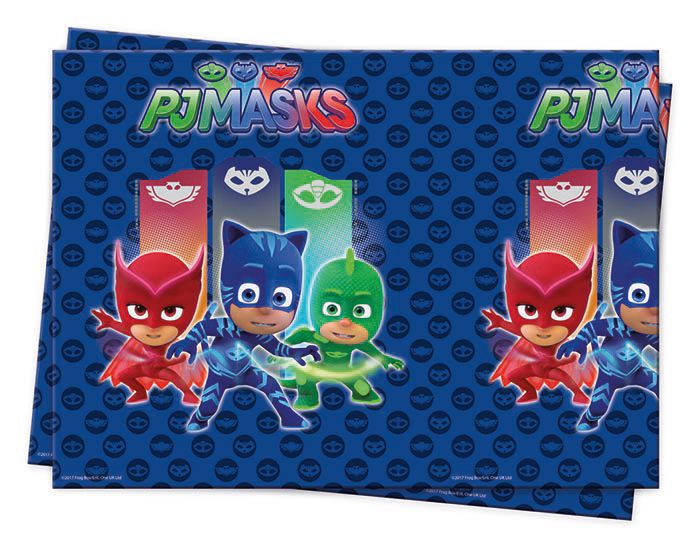 PJ MASKS PLASTIC TABLECOVER 120X180CM 1CT