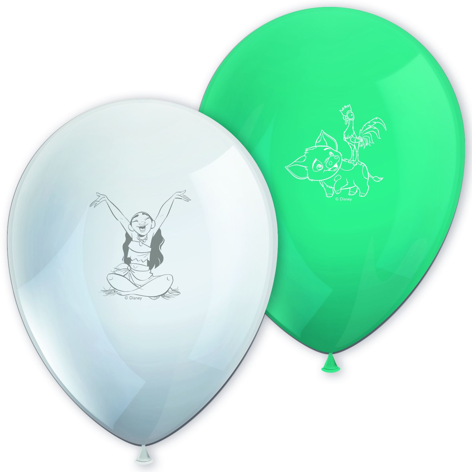 Moana 11 Inch Printed Balloons 8ct