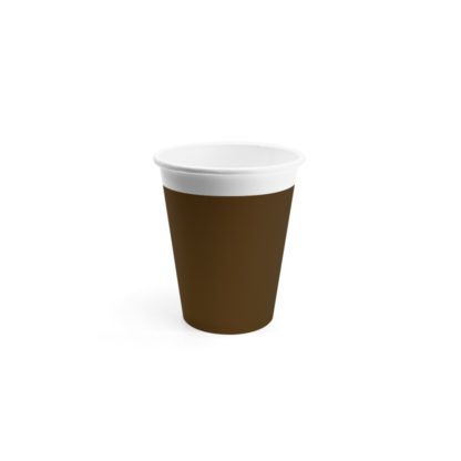 ECO COMP IND BROWN PAPER CUPS 200ML 8CT