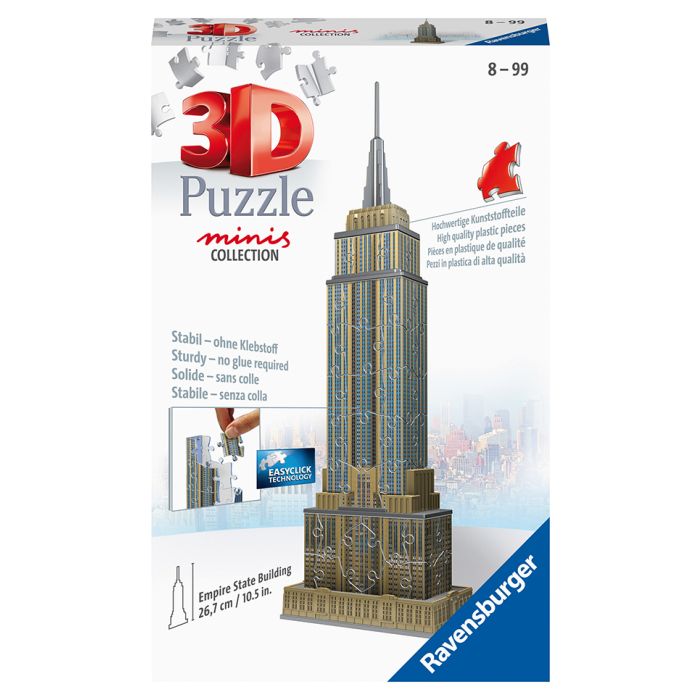 Ravensburger 54 Piece 3D Puz Mini Empire State Building