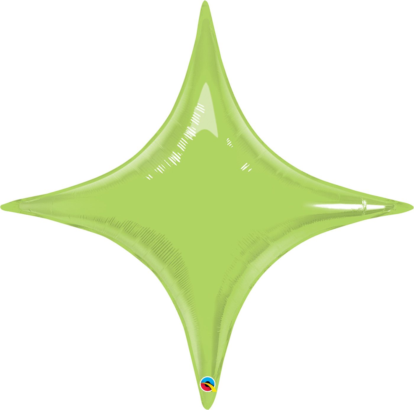 20 INCH FOIL STARPOINT -LIME GREEN 1CTL
