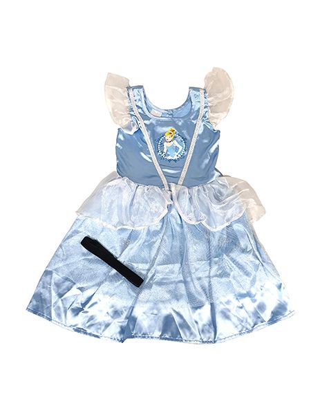 DISNEY PRINCESS CINDERELLA DRESS UP AGE 5 6