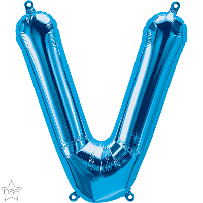 34 INCH FOIL BLUE LETTERS 1CTP