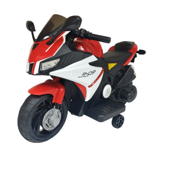 1166 6V Kids Ride On Motorbike with LED Lights & Music Play