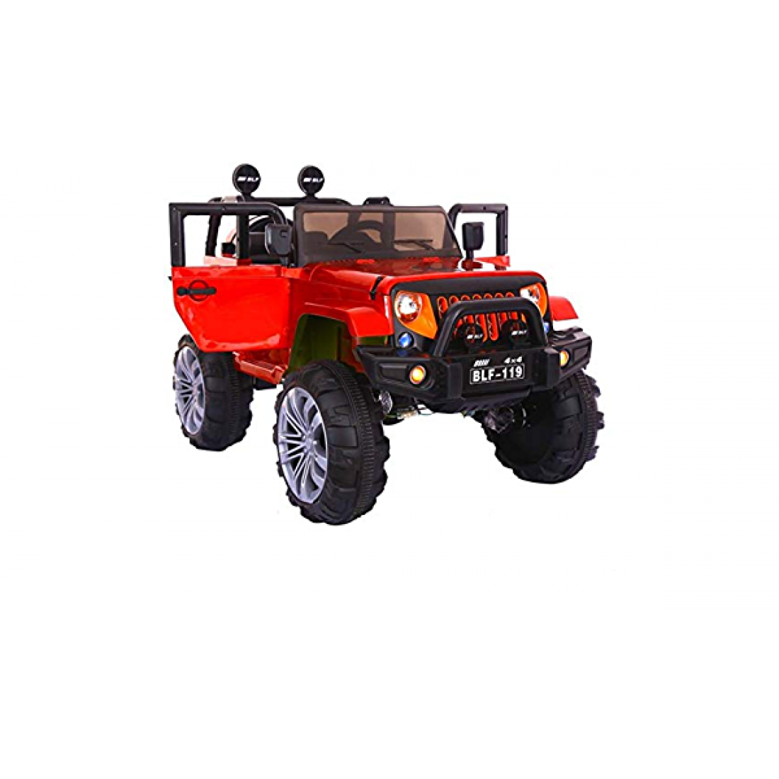 Jeep Wrangler 119 12V Kids Electric Ride On Car with Remote Control