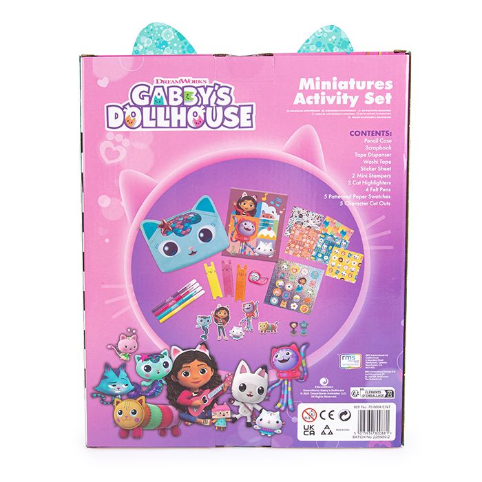 Gabbys Dollhouse Miniatures Activity Set