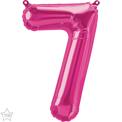 16 IN MAGENTA NUMBER 7 AIR FILLED 1CTP