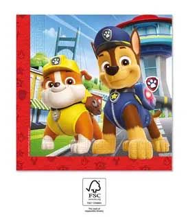 PAW PATROL RESCUE HEROES 2PLY PPR NPK 33X33CM 20CT
