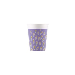PEACOCK PAPER CUPS 200ML 8CT