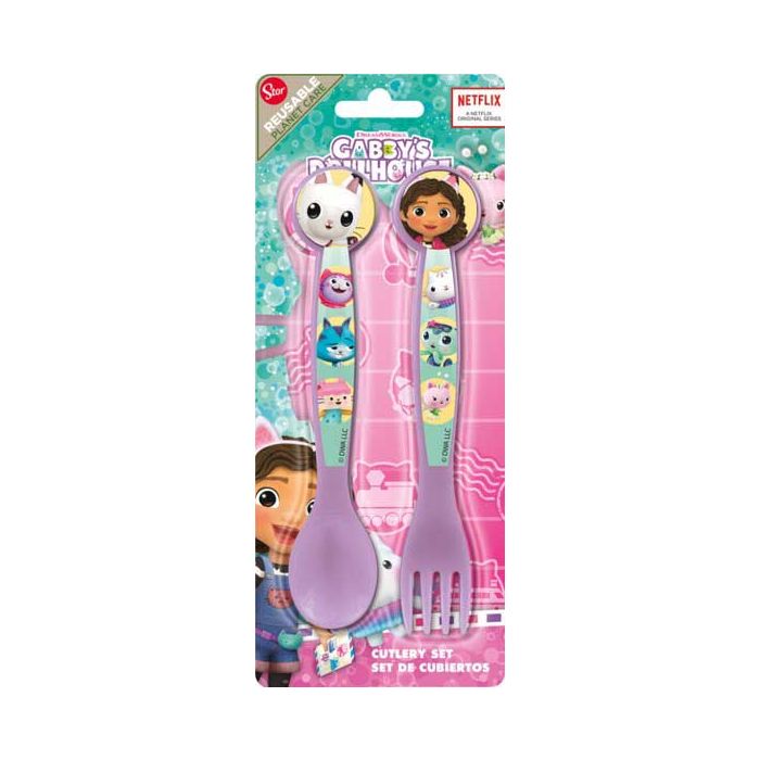 Gabbys Dollhouse PP Cutlery Set