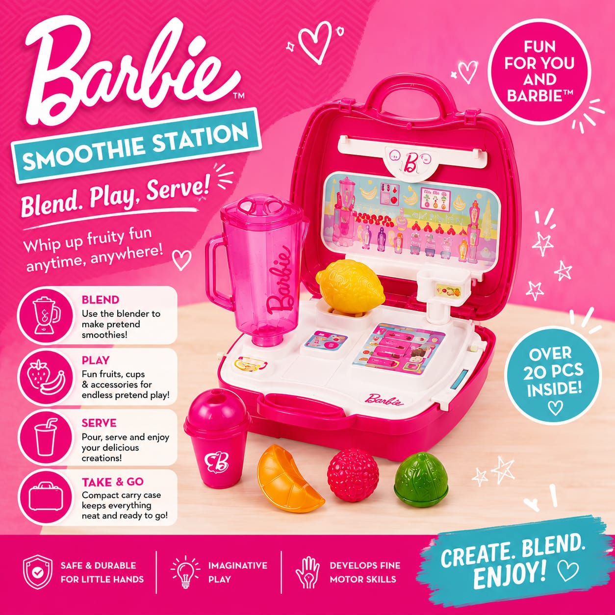 Barbie Smoothie Station Case