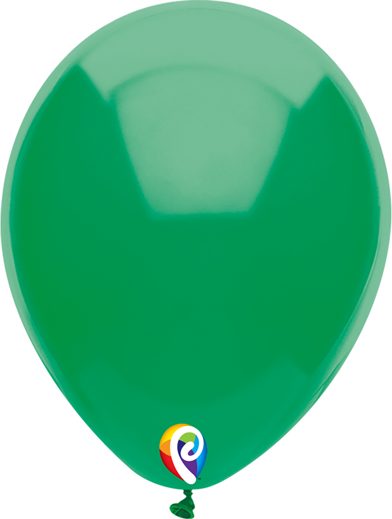 FS 12 INCH LATEX STANDARD COLOUR GREEN 100CTP