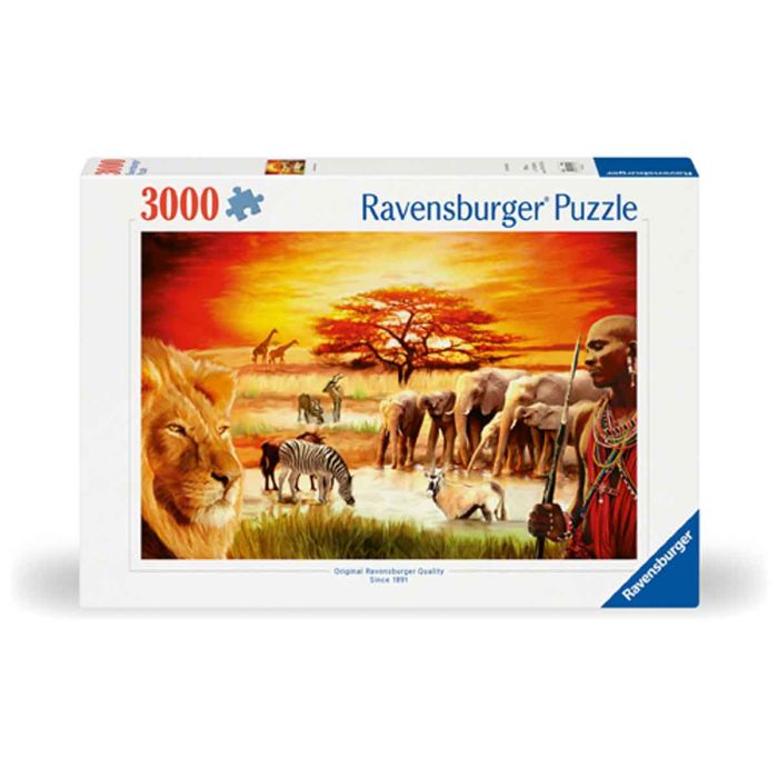 Ravensburger 3000pc Puzzle Stolzer Massai