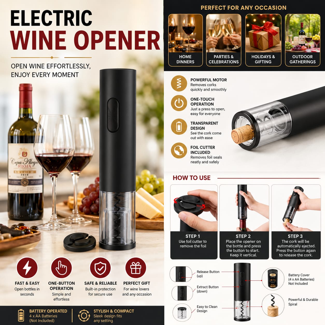 Electric Wine Opener