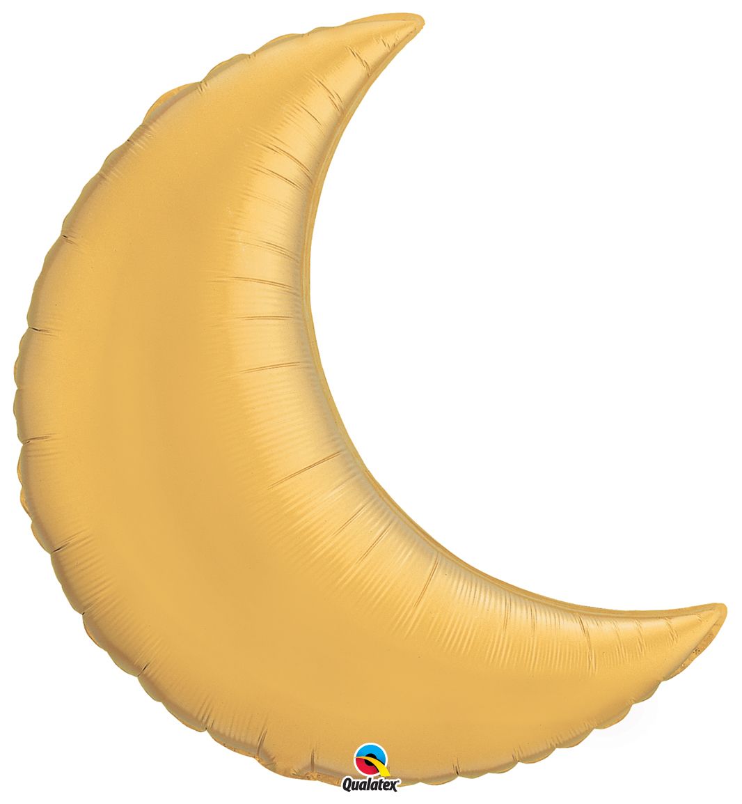 35 INCH FOIL CRES MOON METALLIC GOLD PLAIN 1CTL