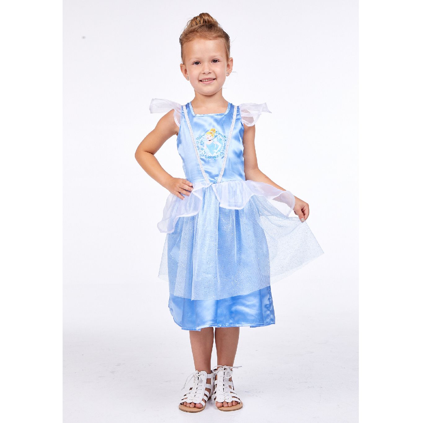 DISNEY PRINCESS CINDERELLA DRESS UP AGE 5 6
