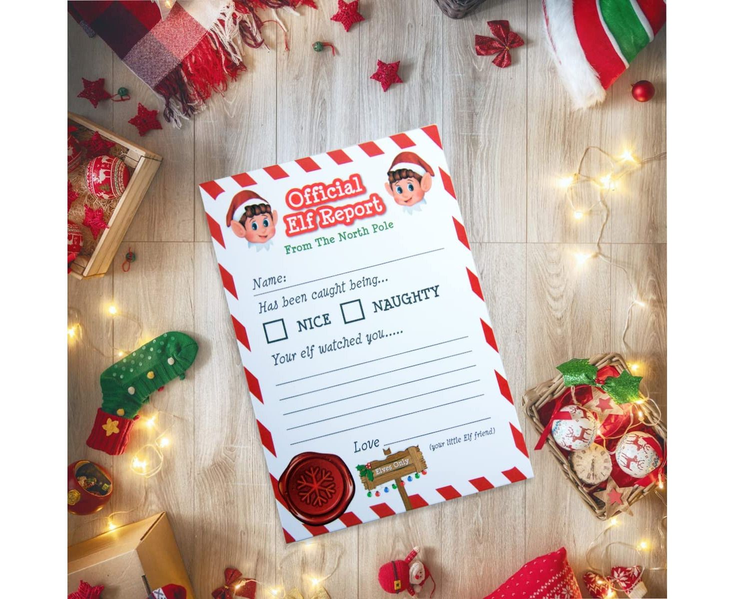 ELVES BH BADLY ELF 25PC A5 REPORTS