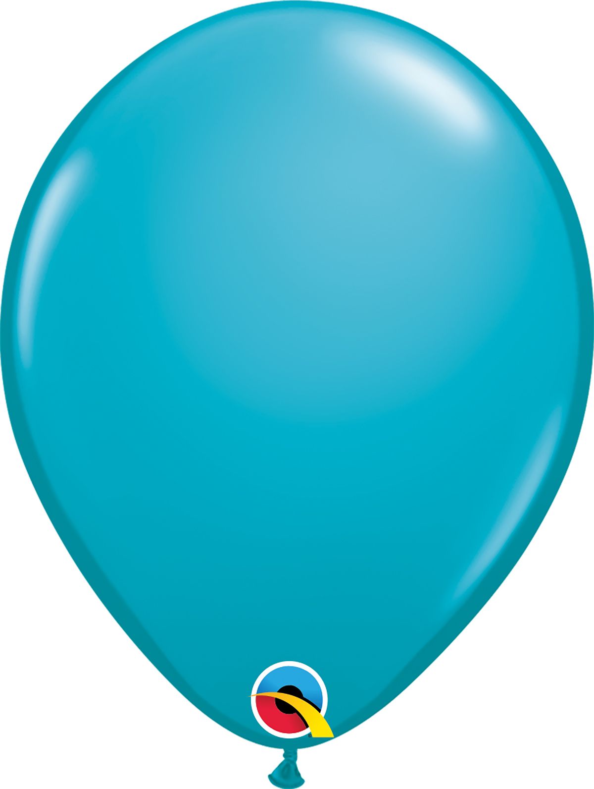 11 INCH LATEX RND TROPICAL TEAL 100CTP