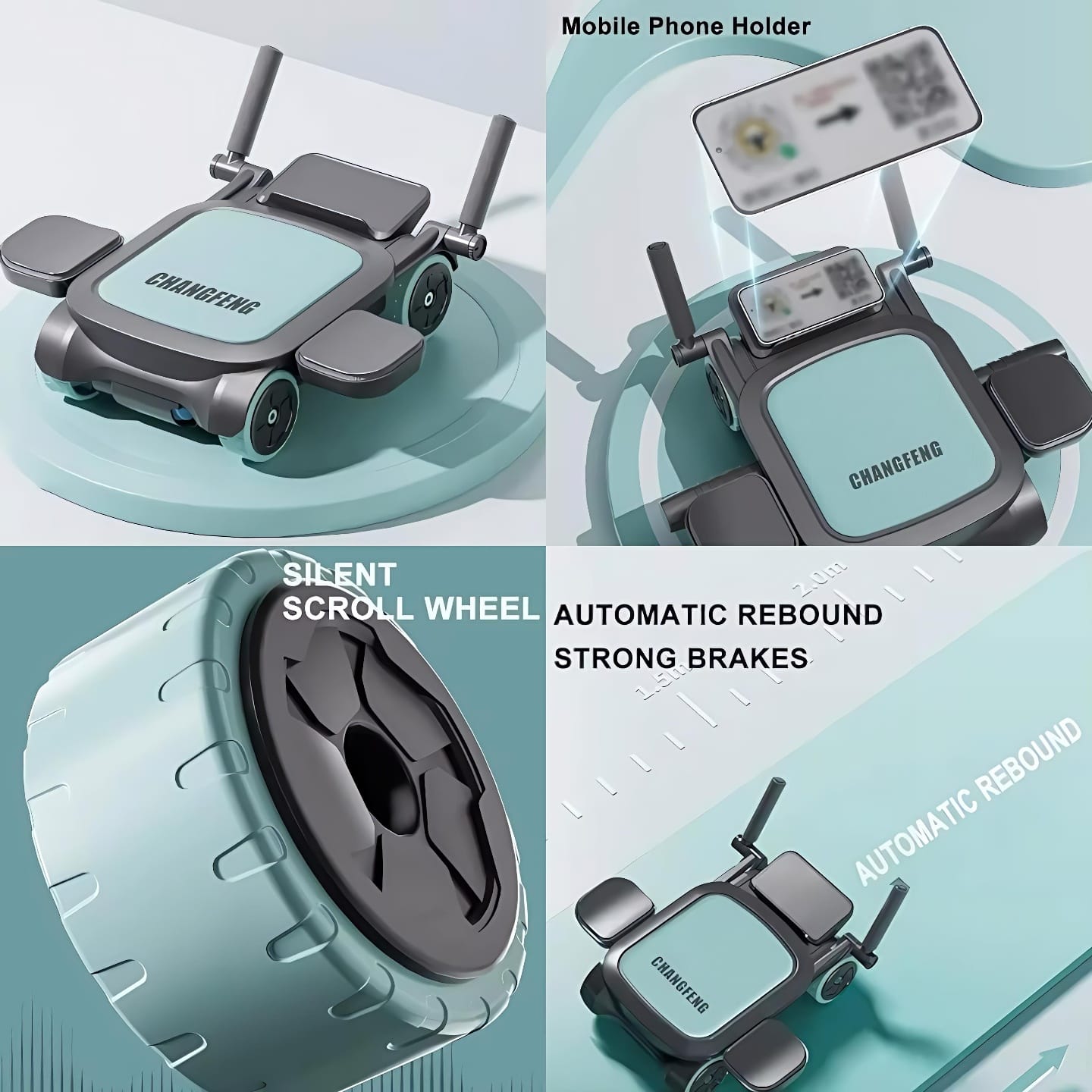 Auto Rebound Abdominal Wheel