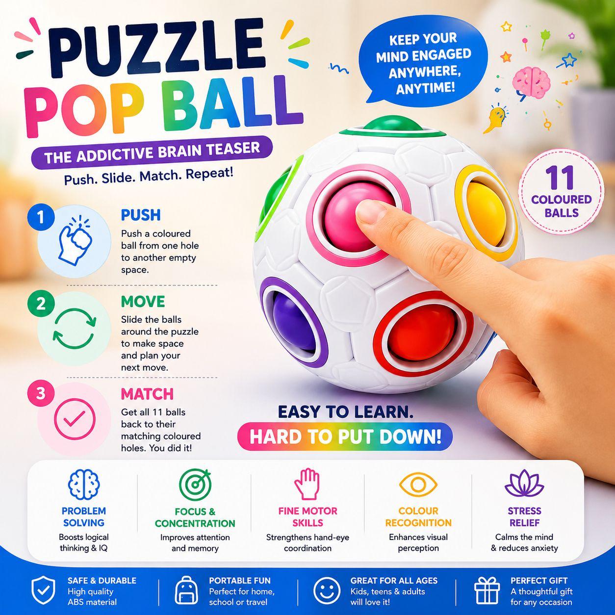 PUZZLE POP BALL