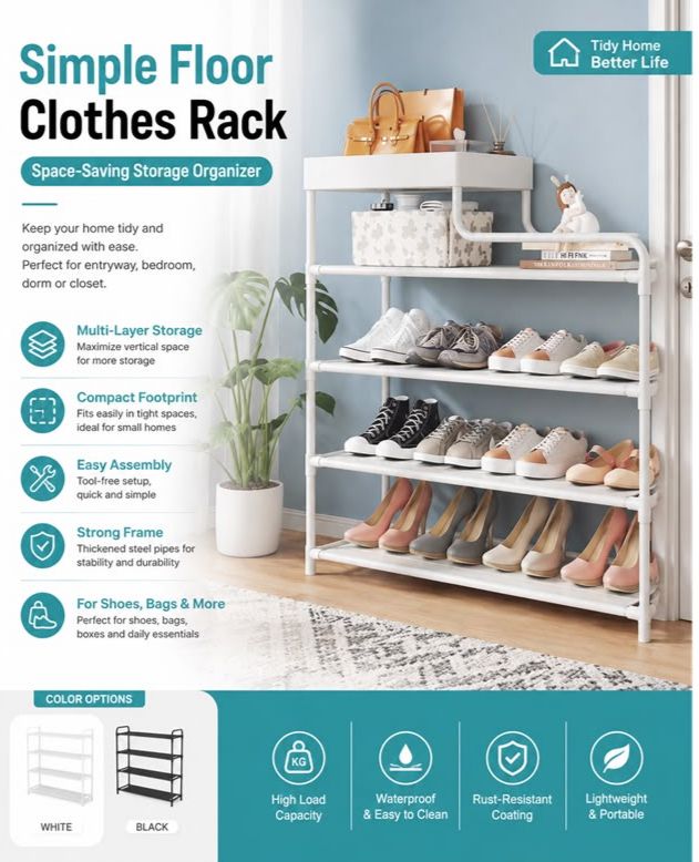 Simple Shoe Rack