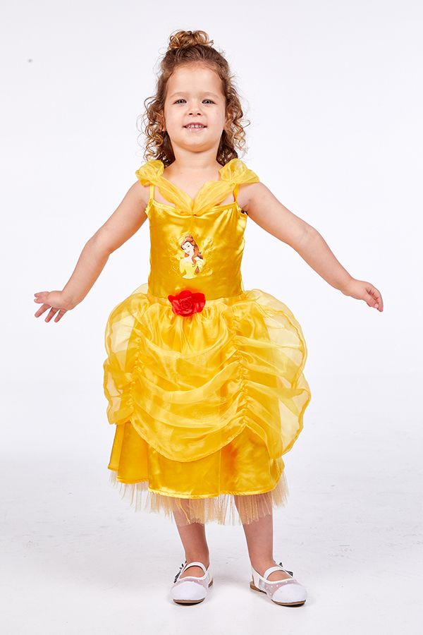 DISNEY PRINCESS BELLE DRESS UP AGE 3 4 1CT