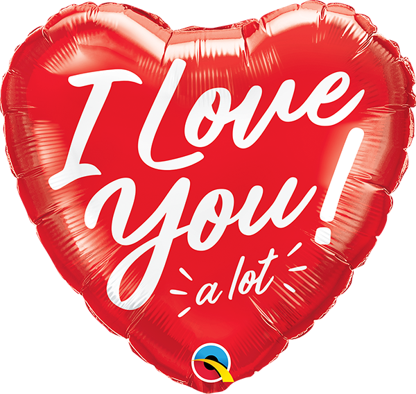 18 INCH FOIL I LOVE YOU A LOT 1CTP