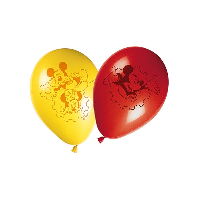 PLAYFUL MICKEY 11INCH PRINTED BALLOONS 8CT