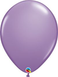 16 INCH LATEX PLAIN ROUND SPRING LILAC 50CTP