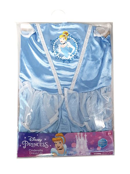 DISNEY PRINCESS CINDERELLA DRESS UP AGE 5 6
