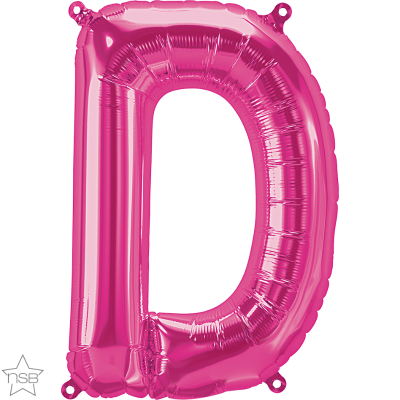 34 INCH FOIL MAGENTA LETTERS 1CTP